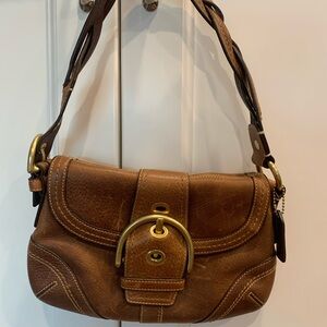 Coach Soho Vintage Leather Shoulder Bag